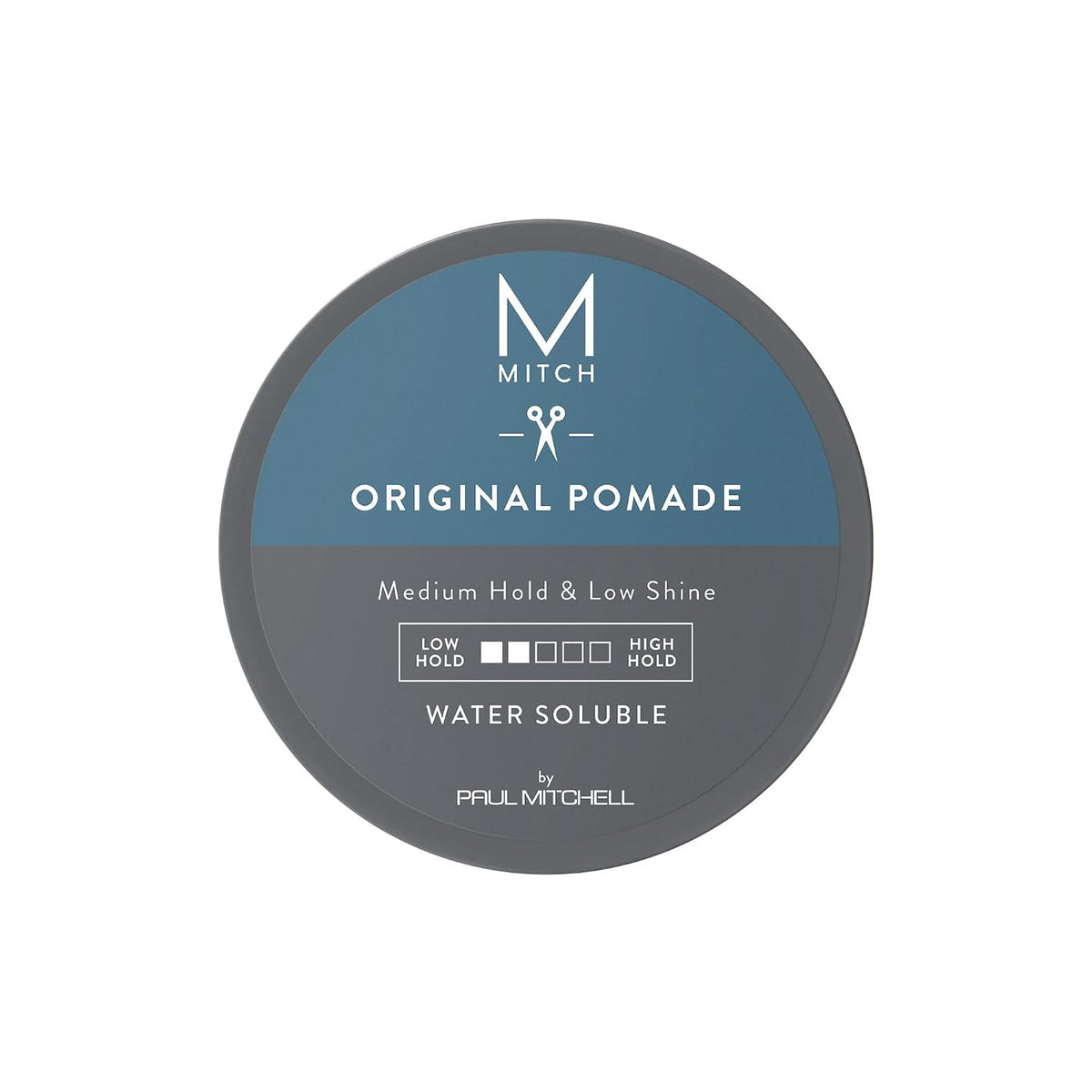 Mvrck by Paul Mitchell Original Pomade for Men, Medium Hold, Natural Shine Finish, Water-Soluble, For All Hair Types, 3 oz.