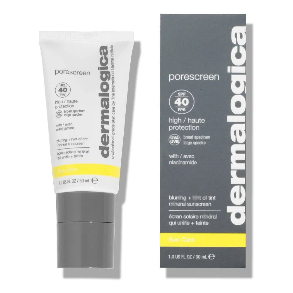 DERMALOGICA PORESCREEN MINERAL SUNSCREEN SPF40 1.0OZ