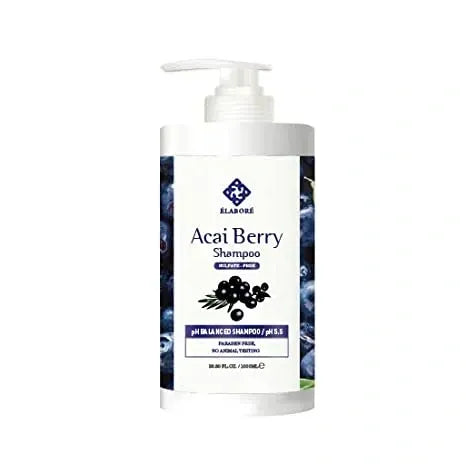 Elabore Acai Berry Sulfate Free PH5.5 Shampoo