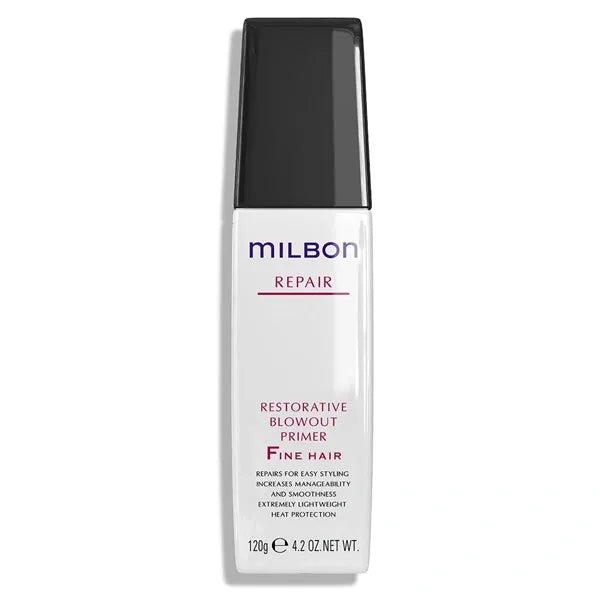 Milbon Repair Restorative Blowout Primer for Fine Hair 4.1OZ