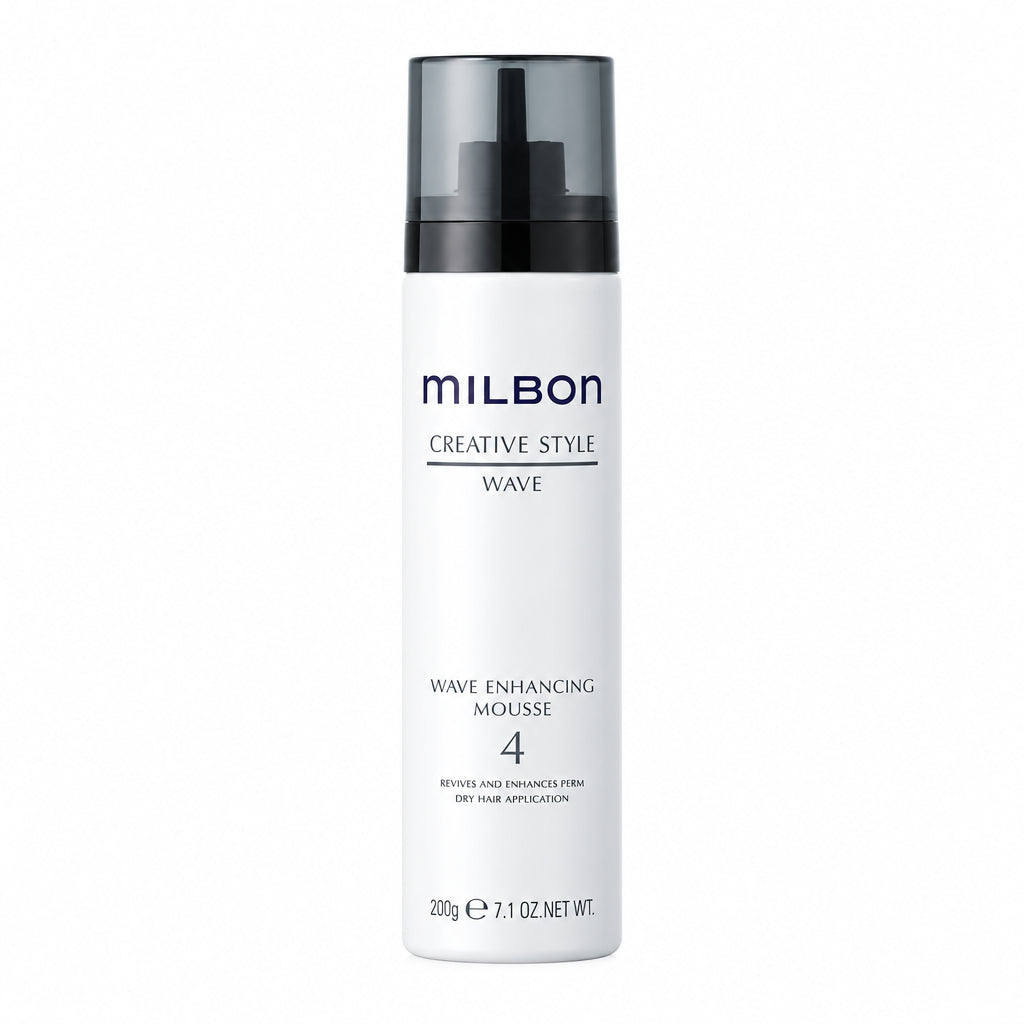 Milbon Wave Enhancing Mousse #4 - 7.1OZ