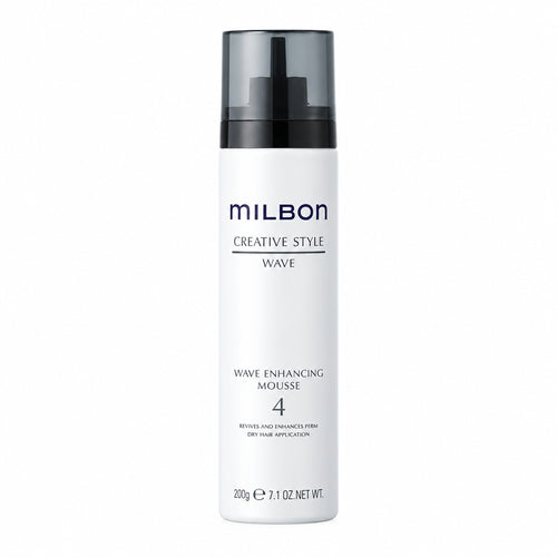Milbon Wave Enhancing Mousse #4 - 7.1OZ