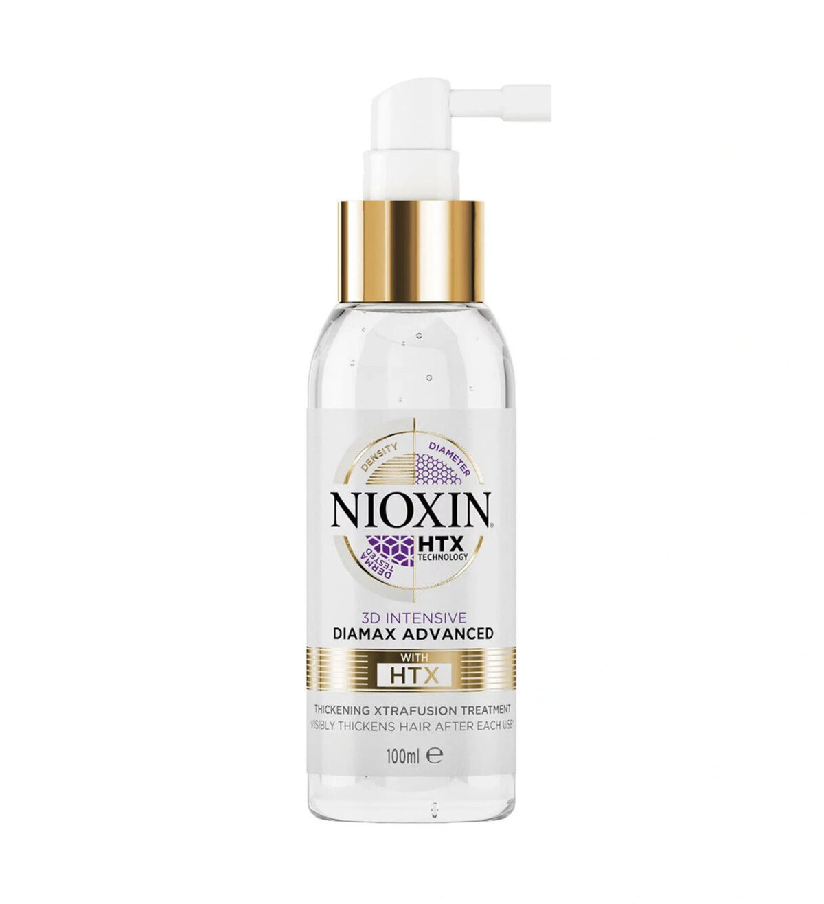 Nioxin Diamax Advanced with HTX Thickening Xtrafusion Treatment 100ml