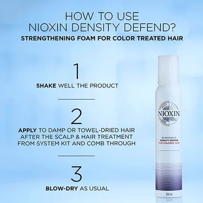 Nioxin Density Defend Foam 6.7oz