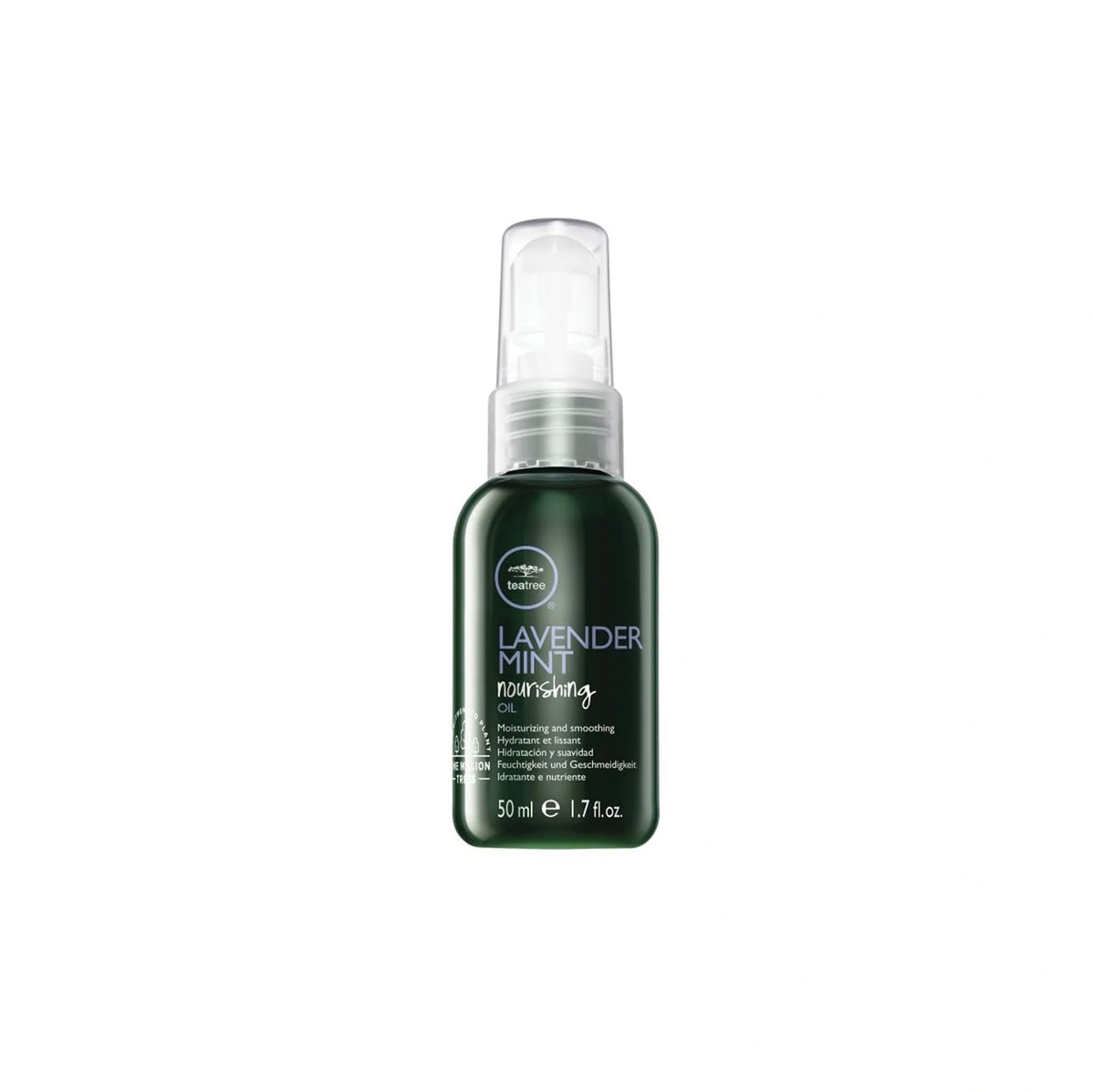 Paul Mitchell Tea Tree Lavender Mint Nourishing Oil, Multi-Benefit Treatment Oil, Moisturizing + Smoothing, For Coarse, Curly + Dry Hair, 1.7 fl. oz.