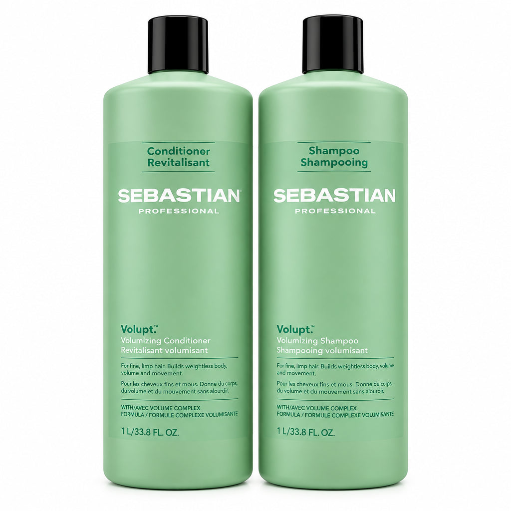 Sebastian Volupt Shampoo and Conditioner Duo 33oz Liter (with pump)