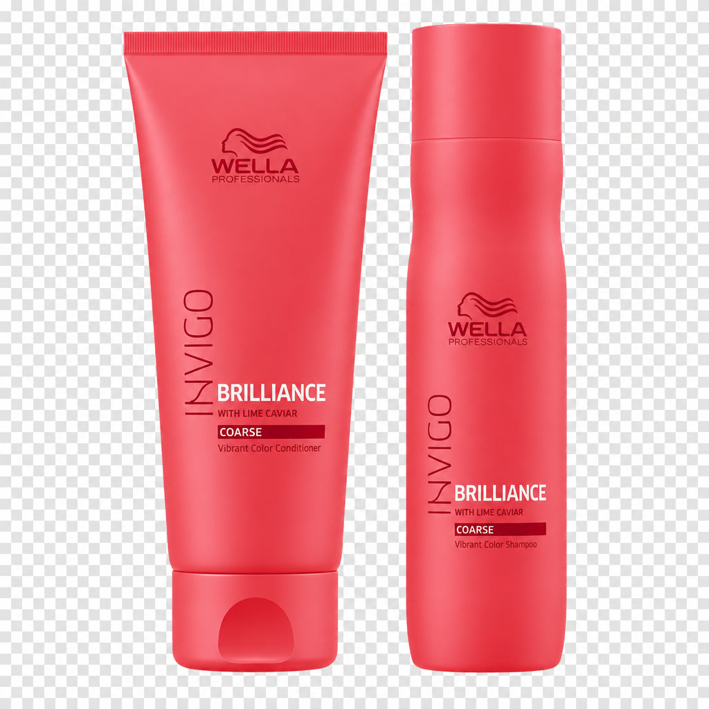 Wella INVIGO Brilliance Color Shampoo and Conditioner for Coarse Hair 10oz