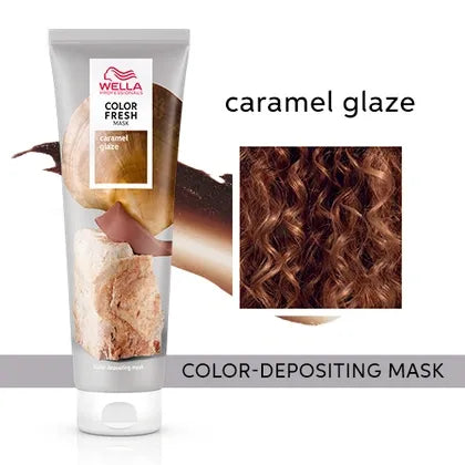 Wella Color Fresh Mask 150ml - Caramel Glaze