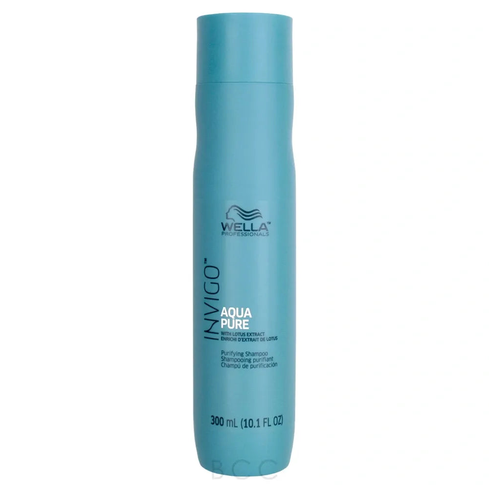 WELLA INVIGO AQUA PURE PURIFYING SHAMPOO 10.1OZ